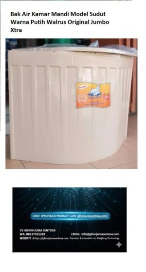 Annotation 2025-09-19 153742 Bak Air Kamar Mandi Model Sudut Warna Putih Walrus Original Jumbo Xtra