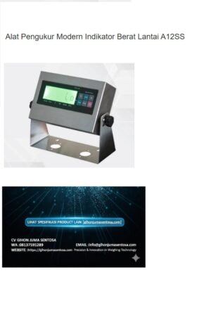 lantai Alat Pengukur Modern Indikator Berat Lantai A12SS
