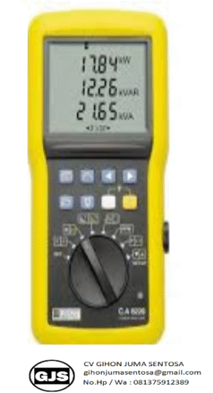 CHAUVIN ARNOUX CA8220 Power Quality Analyzer